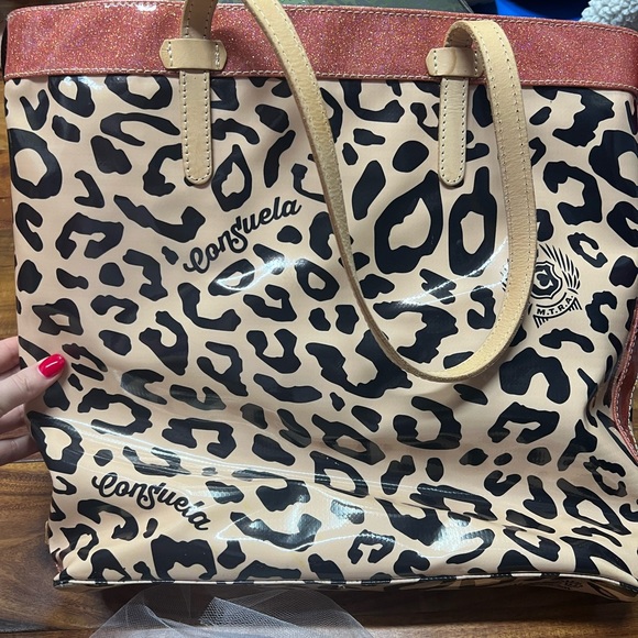 Consuela Bags Consuela Tote With Leather Straps Like New Poshmark